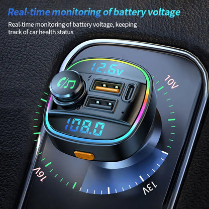 Bluetooth 5.0 FM Transmitter