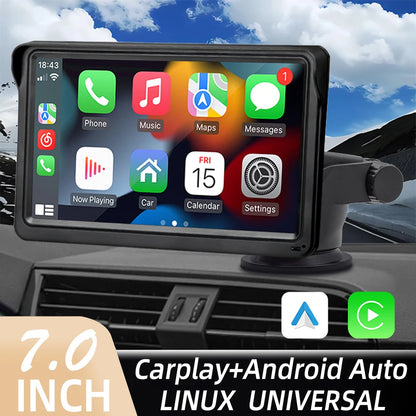 Wireless CarPlay & Android Auto 7inch display