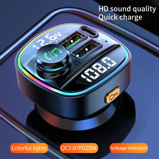 Bluetooth 5.0 FM Transmitter