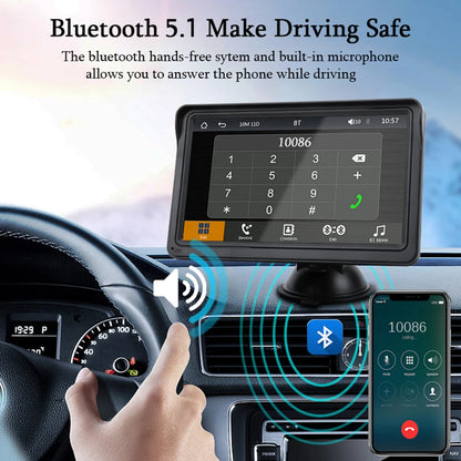 Wireless CarPlay & Android Auto 7inch display